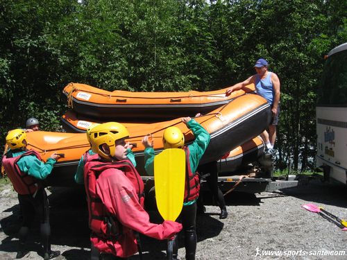 Photo de remorque à rafts