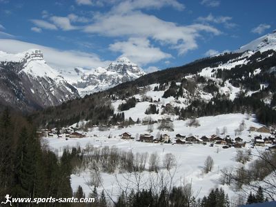 Ski sur le domaine de Sixt (Grand massif)
