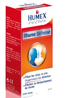 Un spray nasal a effet barrière contre les virus de la grippe et du rhume