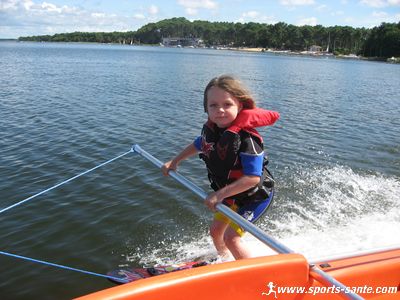 Photo d'initiation au baby-ski