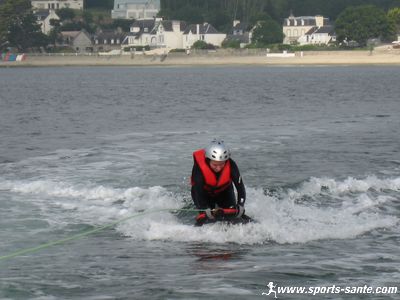 Image de glisse en knee board