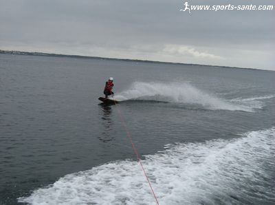 Photo de session de wake board