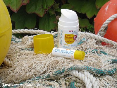 Gel crème solaire