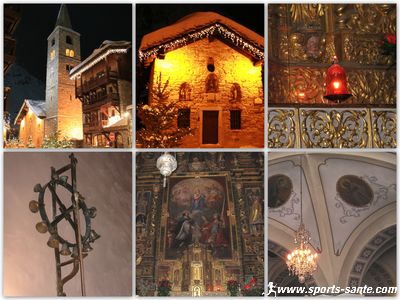 Photo de l'église de Val d'Isère