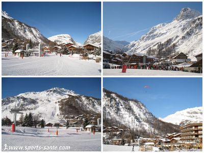 Photo du front de neige de Val d'Isère