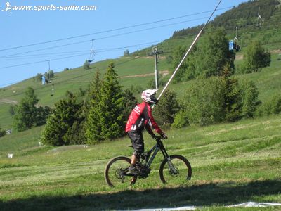 Photo Vtt et téléski