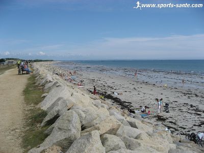 Photo plage du grande large Mousterlin