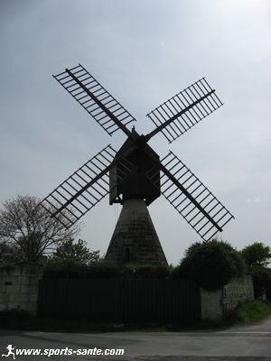 Photo moulin Montsoreau