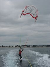 du kitesurf au wakekite