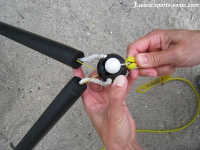Photo de release ball de wake kite