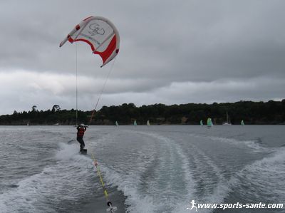 Photo de wake kiting