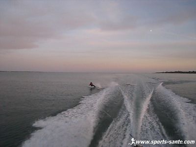 Photo de chute en wake board